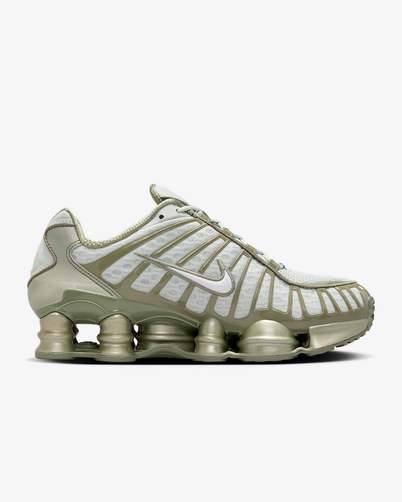 Nike Shox TL sneaker with breathable mesh upper and full-length Shox cushioning for optimal comfort and street style.







