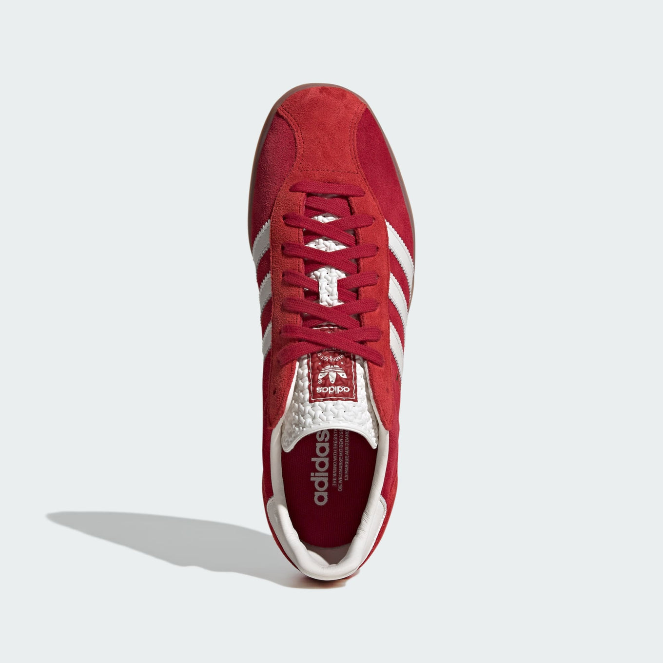 adidas Gazelle Indoor Pro shoes with a suede upper, leather lining, translucent wrapped sole, and signature 3-Stripes, blending vintage sports heritage with contemporary street style.