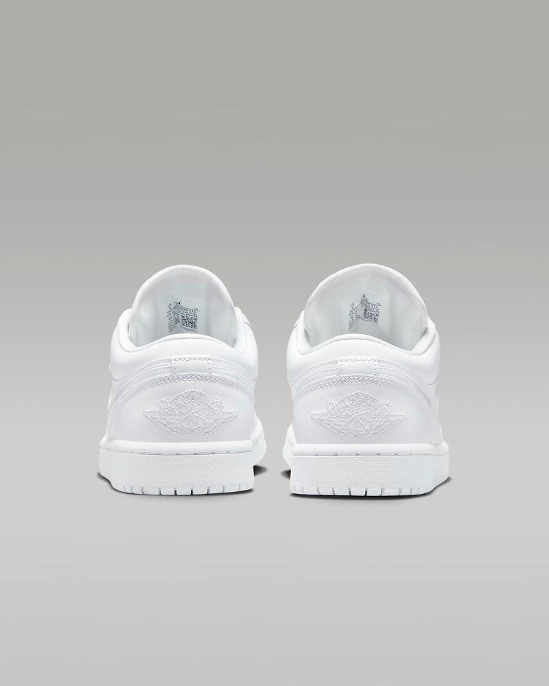 Air Jordan 1 Low sneaker designed for all-day comfort, featuring a lightweight construction and sleek profile, perfect for pairing with any outfit.