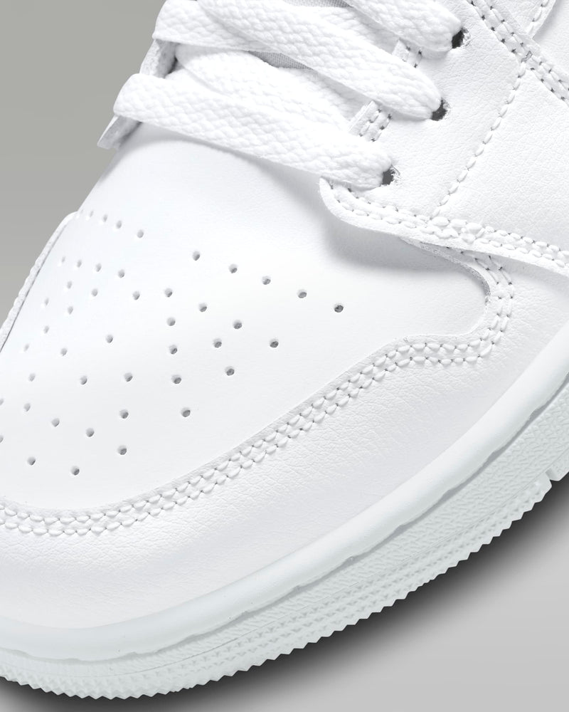 Air Jordan 1 Low sneaker designed for all-day comfort, featuring a lightweight construction and sleek profile, perfect for pairing with any outfit.