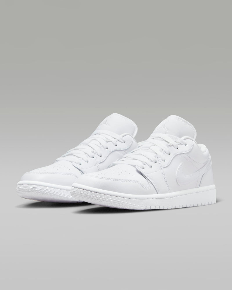 Air Jordan 1 Low sneaker designed for all-day comfort, featuring a lightweight construction and sleek profile, perfect for pairing with any outfit.