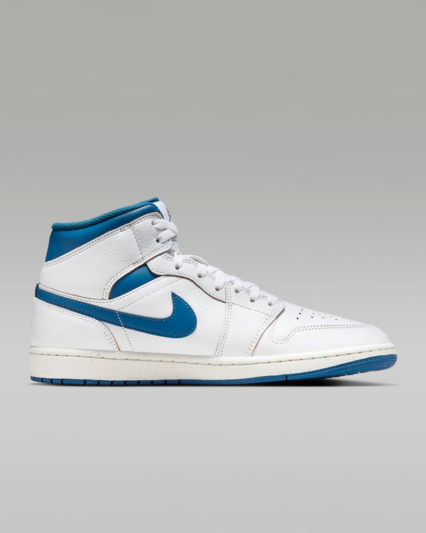 The AJ1 sneaker in new colors and textures, showcasing its classic design and premium materials. 