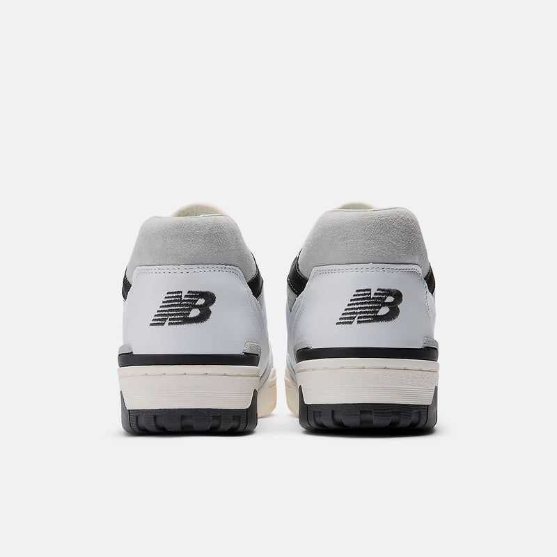 New Balance 550 sneakers in a classic leather low-top silhouette inspired by 1989 basketball heritage