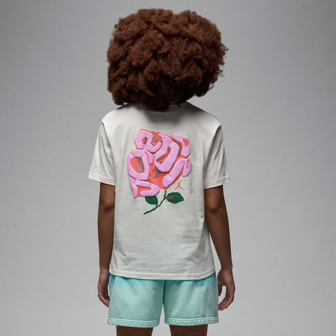 NIKE W J SS GF GFX TEE ROSE