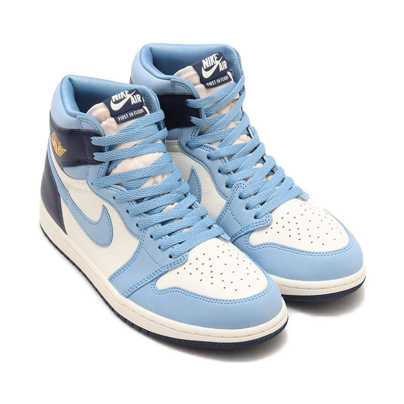 University Blue Nike Jordan Mid Blau Retro Jordan Flight Blau Air