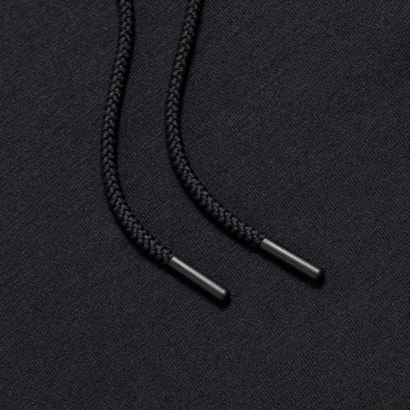 Premium hoodie made from wool and cotton, featuring a soft touch, relaxed fit, and tonal branding for effortless styling.


