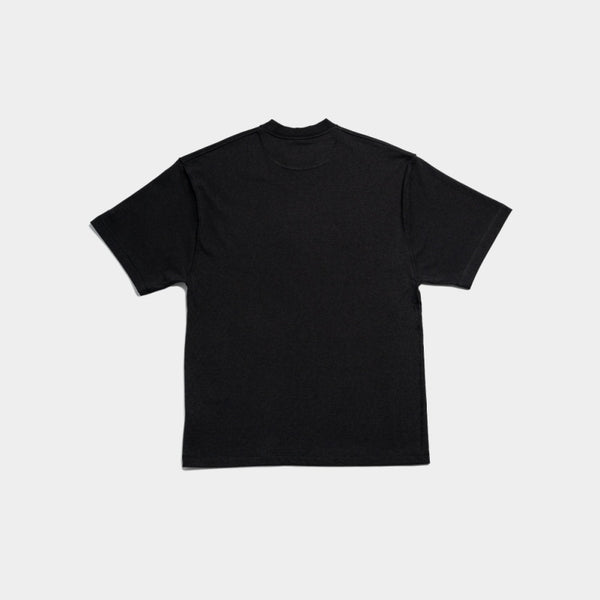 Perfected classic tee crafted from a premium wool and cotton blend, featuring a relaxed fit and tonal branding for versatile styling.


