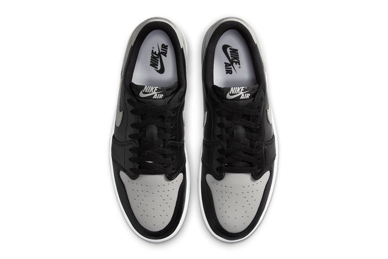 AJ1 'Shadow' Sneaker: Timeless Black and Medium Grey Palette