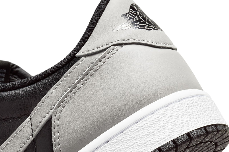 AJ1 'Shadow' Sneaker: Timeless Black and Medium Grey Palette