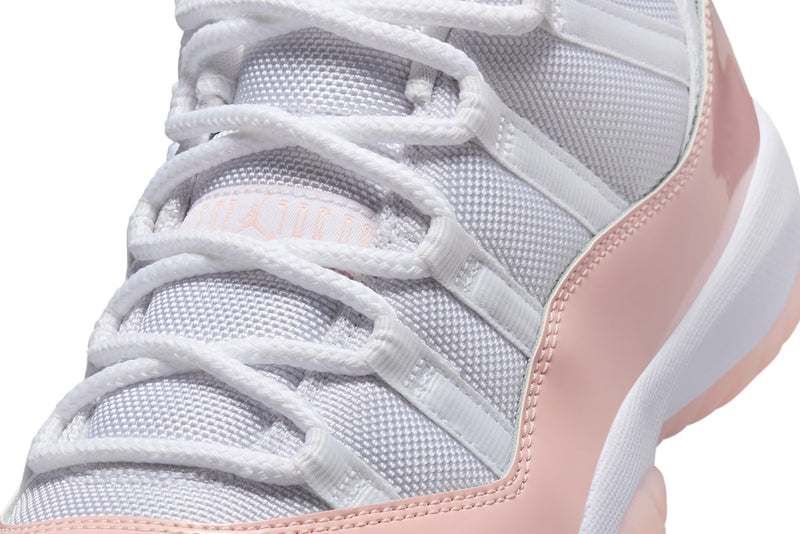 The legendary AJ11 design, known for redefining basketball aesthetics, is updated with full-length cushioning for extra-plush comfort in this edition.