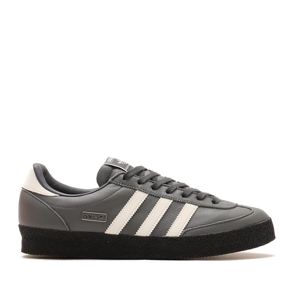 Adidas Lothertex SPZL shoes, 10th anniversary edition, featuring a premium leather upper, synthetic Three Stripes, and a heel patch, inspired by the Ardwick design.