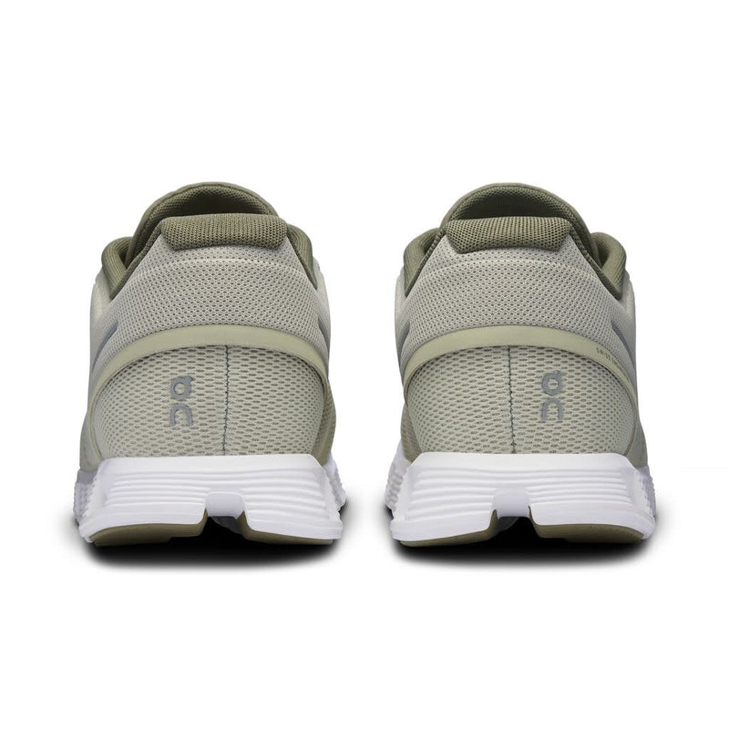 On Cloud shoes with 44% recycled content, featuring CloudTec® cushioning, breathable antimicrobial mesh, and speed lacing system for a secure fit.