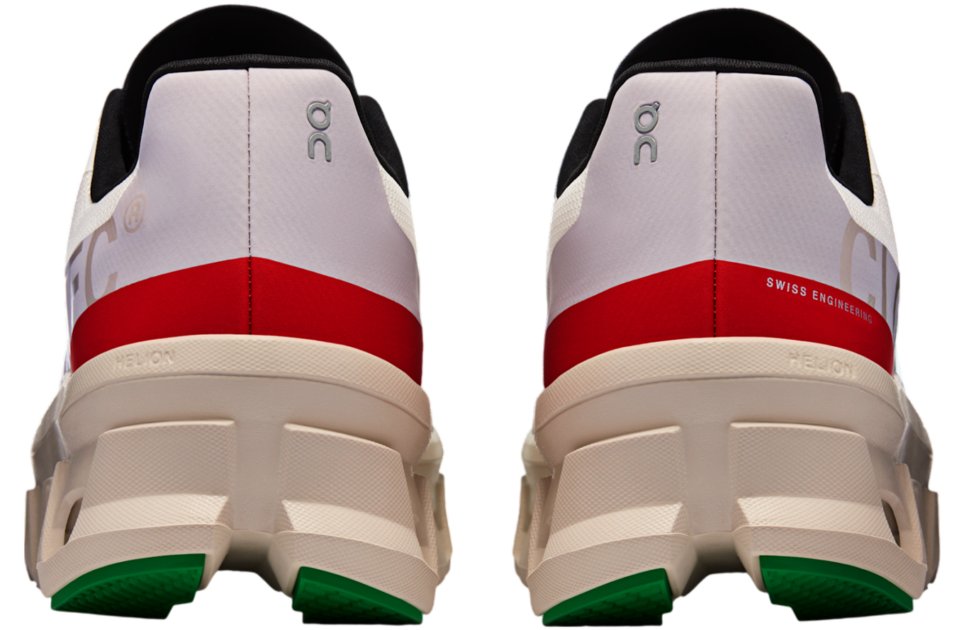 Ivory/Pearl running shoe with a cushioned midsole, CloudTec cushioning, and a sleek, modern design for comfort and performance.