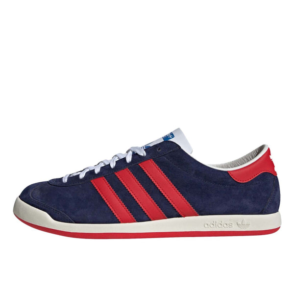 adidas Java shoes in premium suede with leather lining, showcasing their low-top design and rubber outsole for grip.