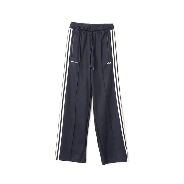 Sporty & Rich x adidas track pants in a luxe cotton blend with a slim fit, elasticated cuffs, and waist for a stylish and comfortable look.