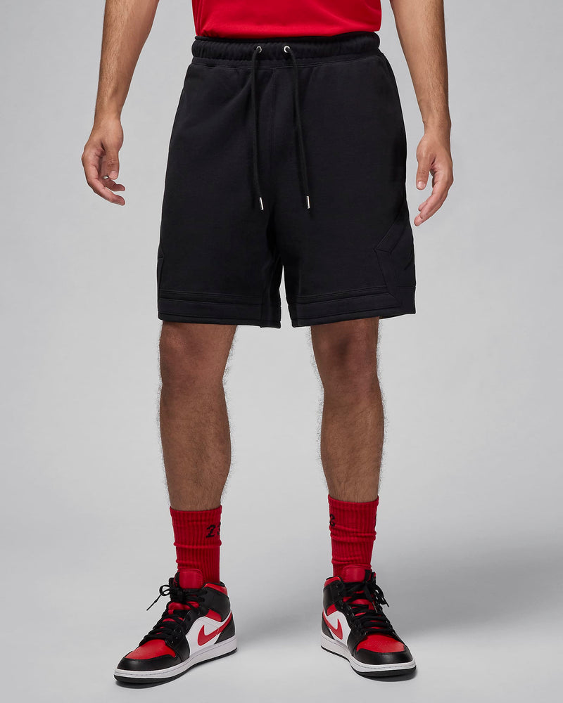 Heavyweight fleece shorts with smooth exterior and brushed soft interior, ideal for comfort and versatility