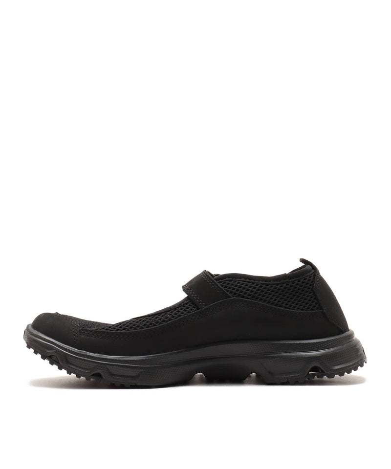 RX Marie Jeanne minimalist leather and textile shoes with rubber outsole in monochrome design
