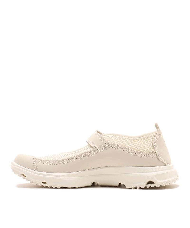 RX Marie Jeanne minimalist leather and textile shoes with rubber outsole in monochrome design