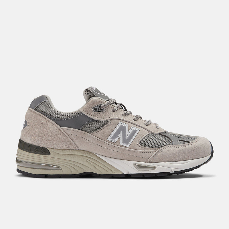 New Balance Made in UK 991v1 Mesh with a minimized N logo and ABZORB midsole technology. 