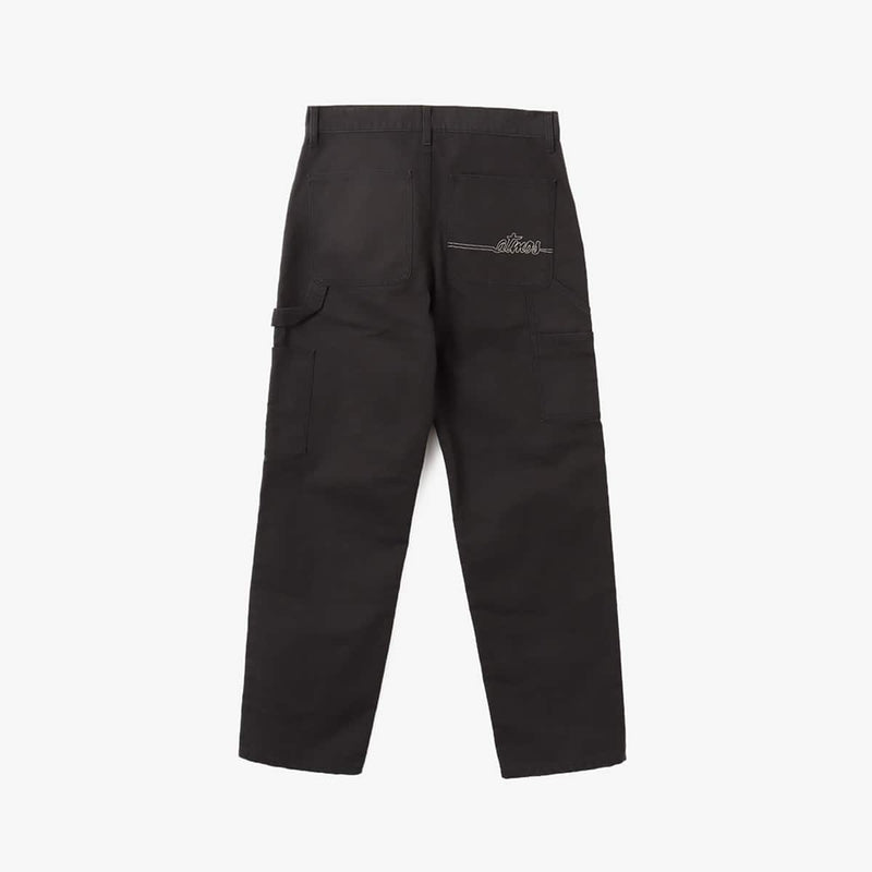 Men’s atmos Painter Pants in heavy-duty fabric with atmos logo stitched on back pocket
