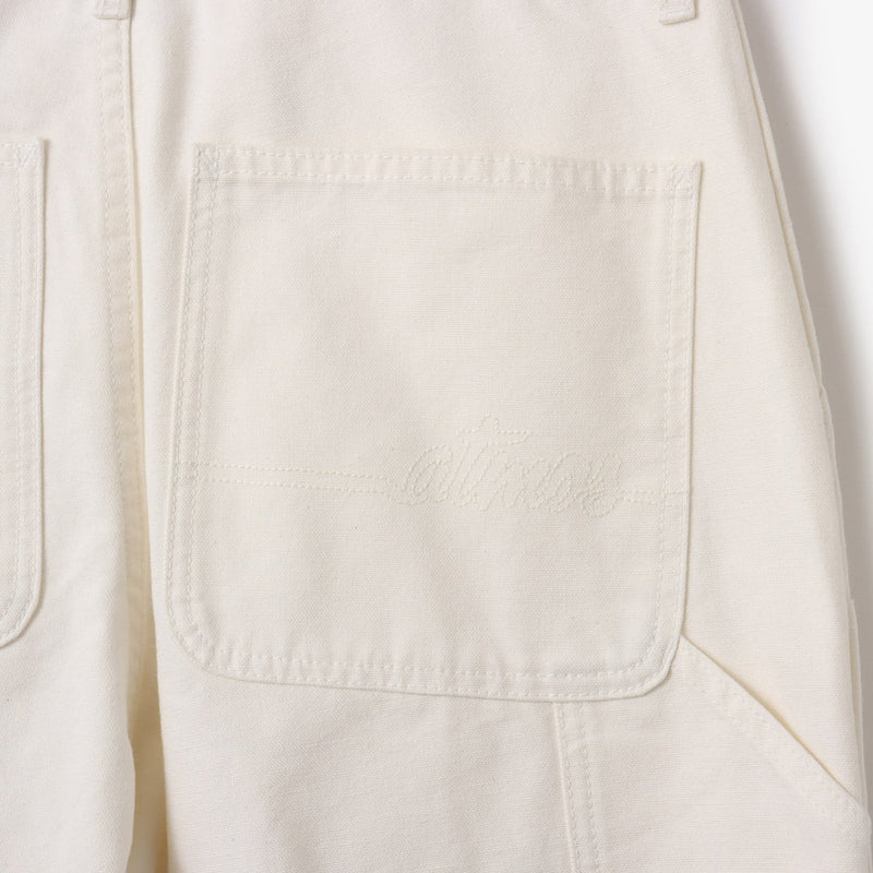 Men’s atmos Painter Pants in heavy-duty fabric with atmos logo stitched on back pocket
