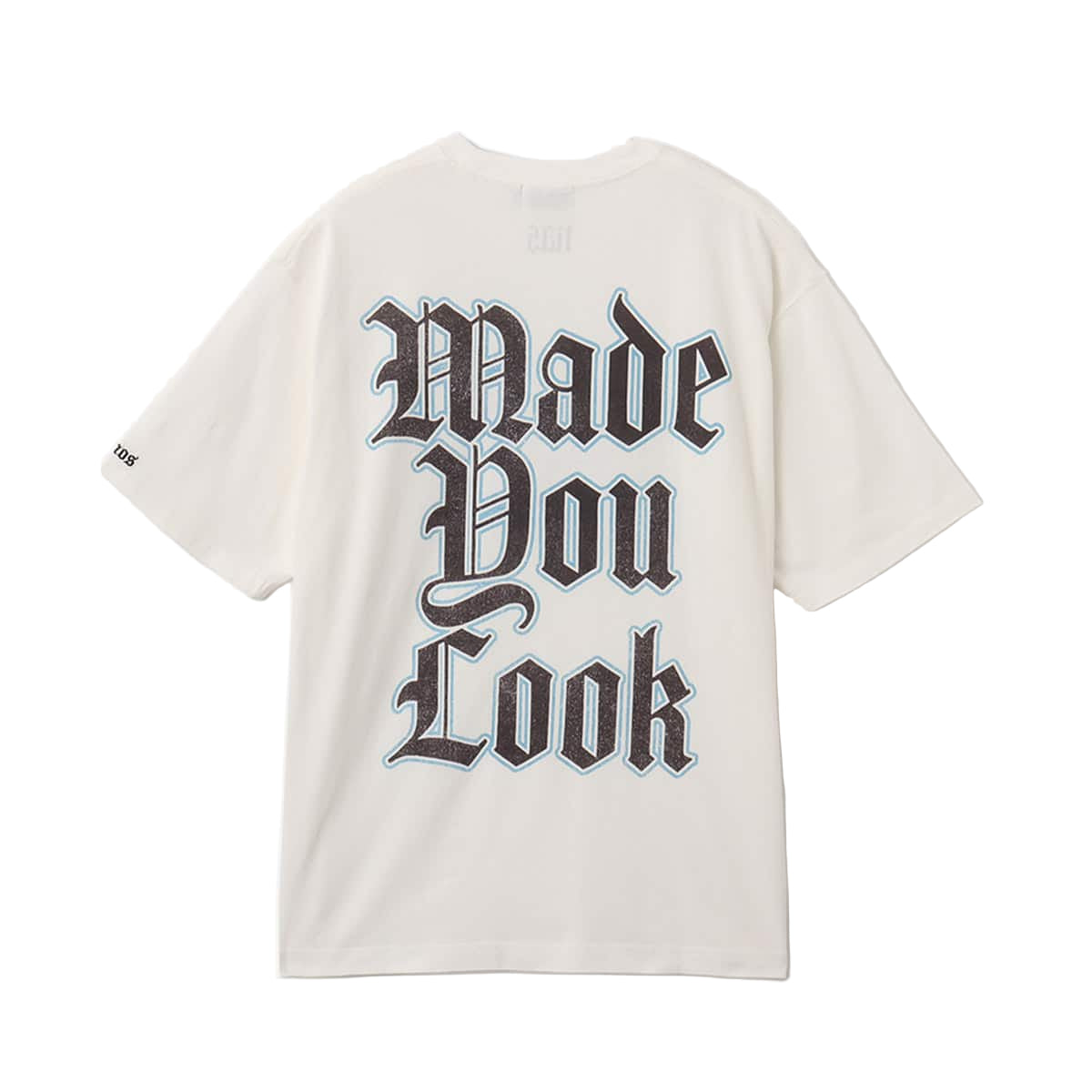 Nas x atmos "God's Son" T-shirt featuring artwork from Nas's 2002 album and the track title "Made You Look" on the back.