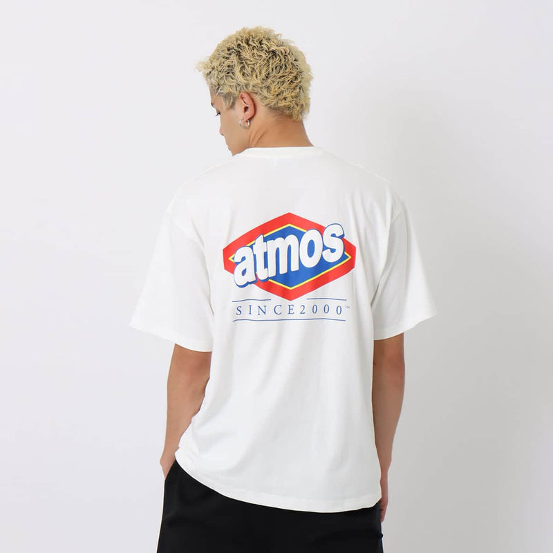 Short-sleeved T-shirt with iconic motif on the back, crafted from 100% cotton jersey fabric with open-end yarn for a textured, voluminous feel.