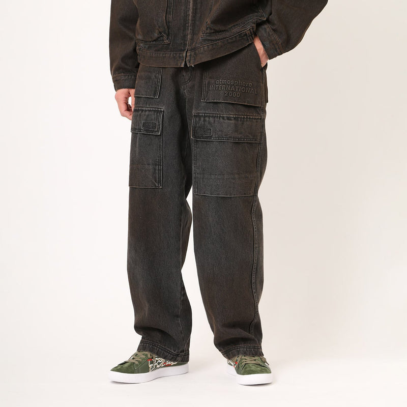 ATMOS DENIM CARGO PANTS