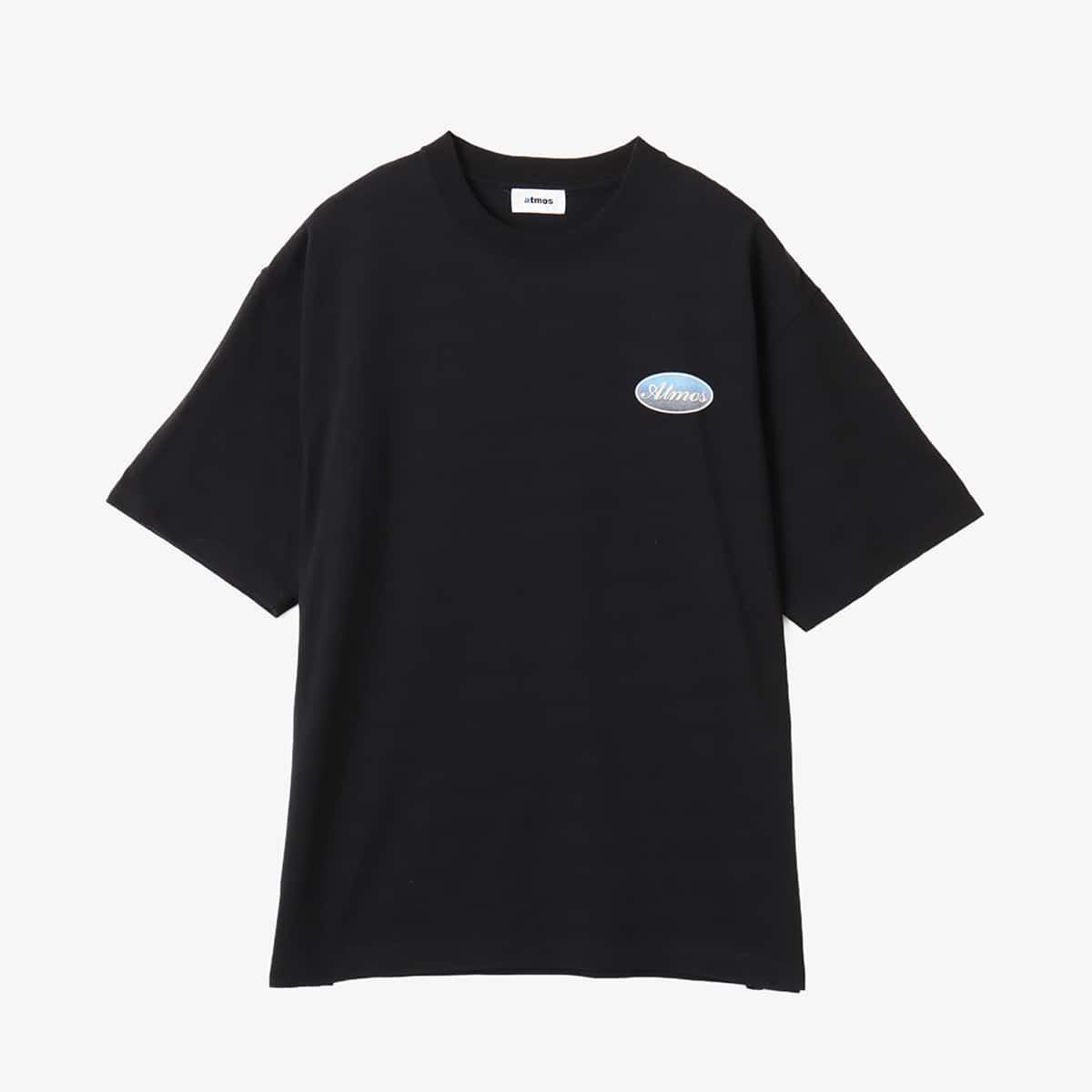 Short-sleeve cotton T-shirt with faded front and back motif and vintage-style one-wash finish.