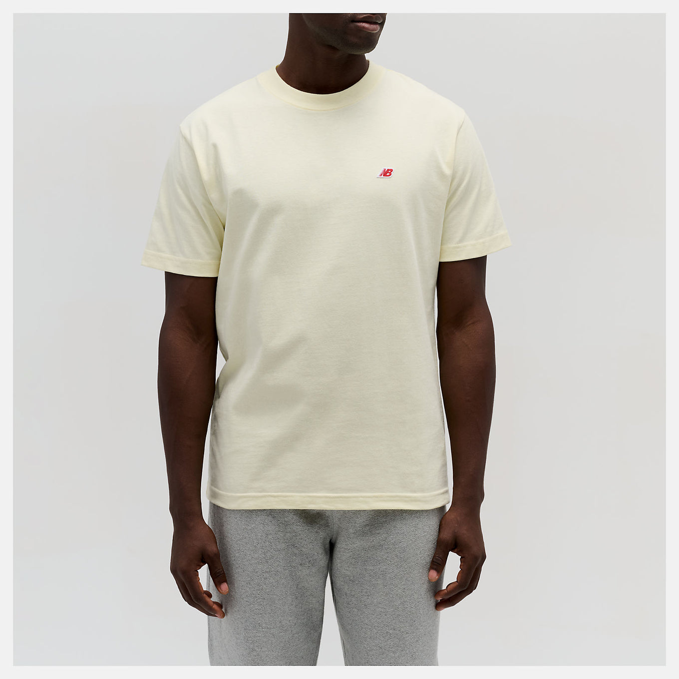 MADE in USA Core T-Shirt with a classic crewneck design, embroidered patch logo, and premium materials.