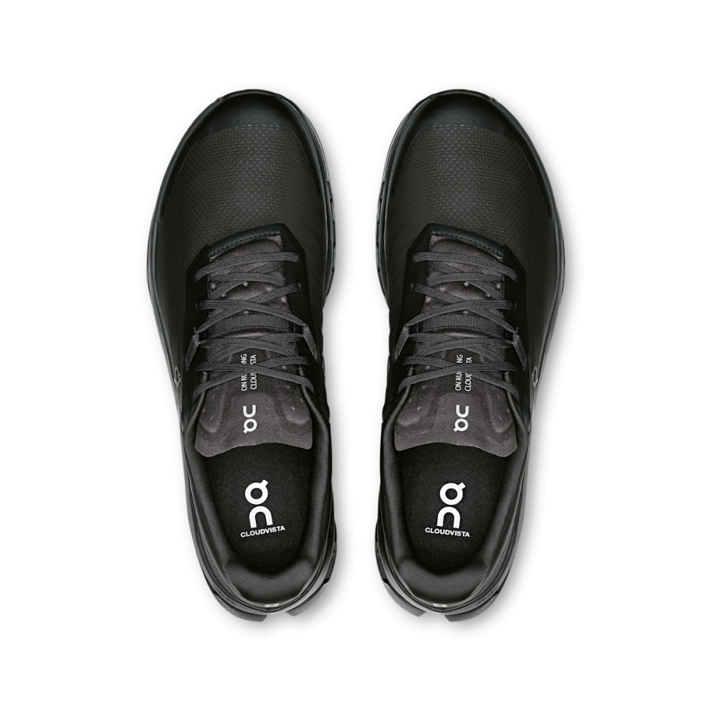 Cloudvista 2 trail running shoes with enhanced cushioning and comfort for a faster, smoother ride on rugged terrain.