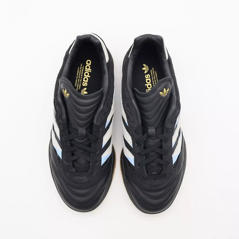 Adidas sneakers inspired by Predator and Copa Mundial football boots. Smooth leather upper for a locked-in feel. Rubber outsole for grip. Own your confidence with every step.