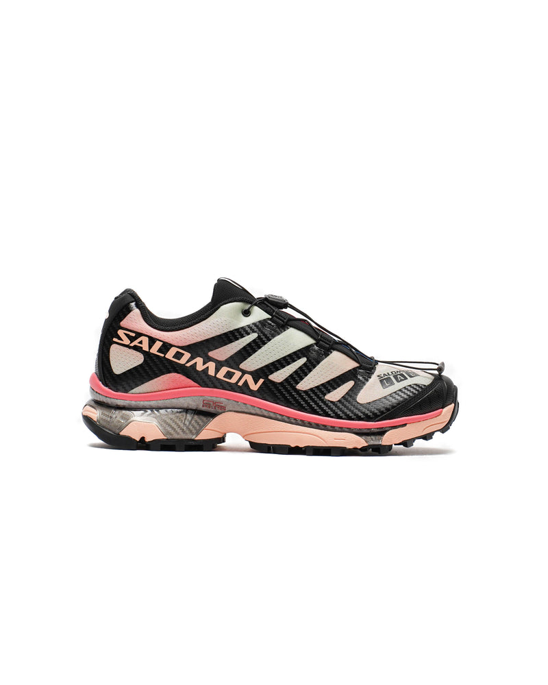 SALOMON XT-4 OG Aurora Borealis trail shoe with printed mesh upper, SensiFit™ synthetic/textile upper, Molded OrthoLite® sockliner, Quicklace™ lacing system, and Mud Contagrip® rubber outsole


