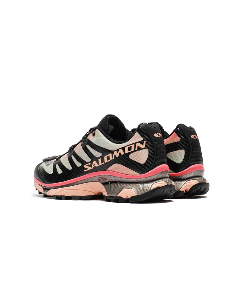 SALOMON XT-4 OG Aurora Borealis trail shoe with printed mesh upper, SensiFit™ synthetic/textile upper, Molded OrthoLite® sockliner, Quicklace™ lacing system, and Mud Contagrip® rubber outsole


