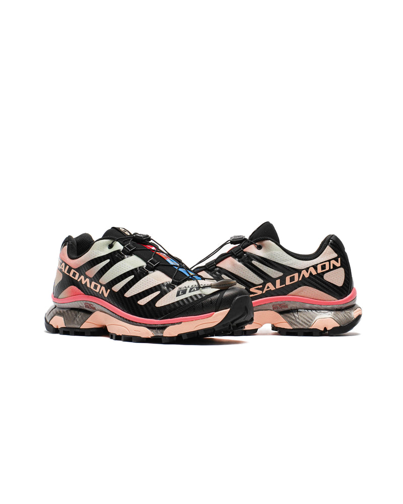 SALOMON XT-4 OG Aurora Borealis trail shoe with printed mesh upper, SensiFit™ synthetic/textile upper, Molded OrthoLite® sockliner, Quicklace™ lacing system, and Mud Contagrip® rubber outsole


