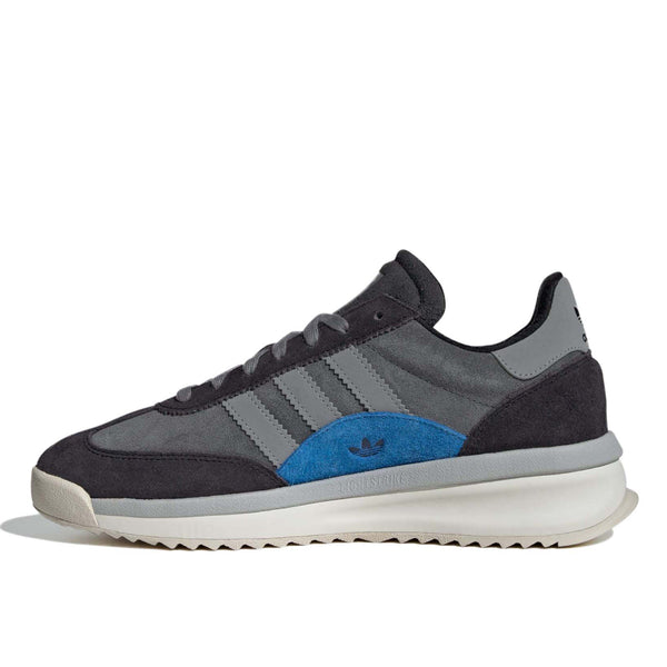 adidas SL 72 trainers with gum and solid rubber outsole, durable mudguard, and TPU heel clip.