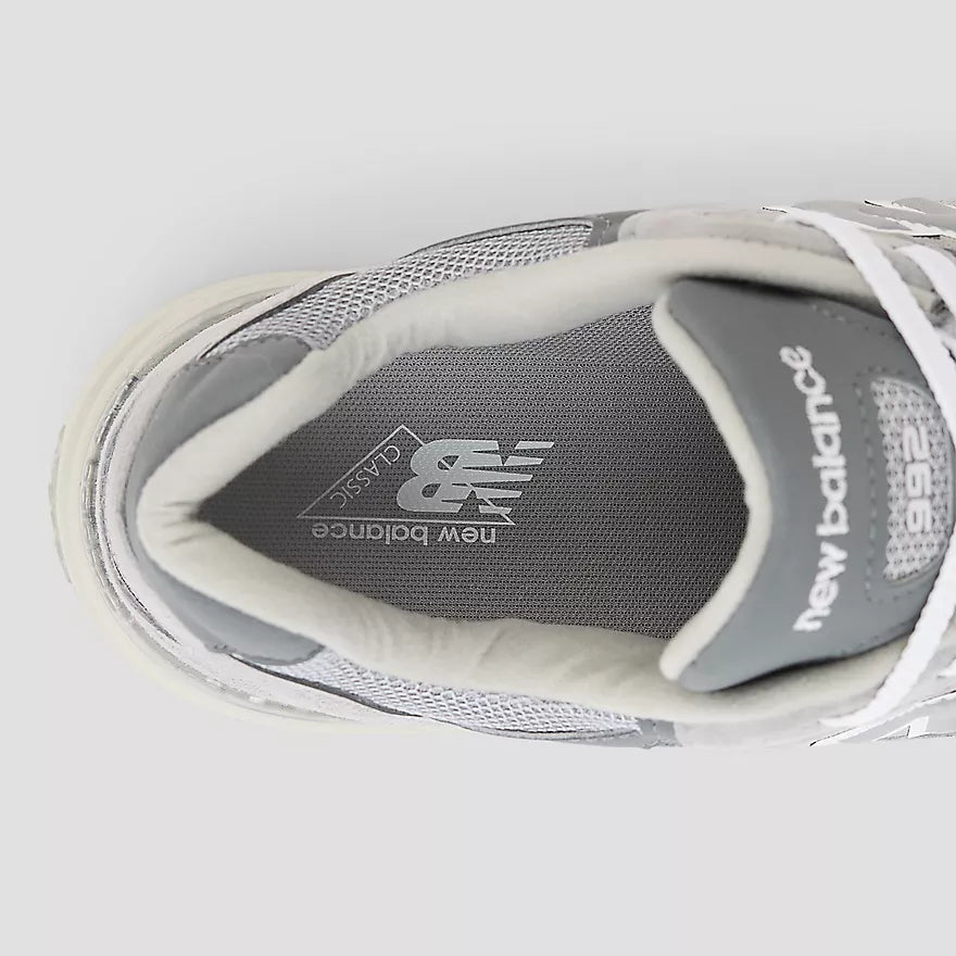 New Balance 992 MADE in USA in grey suede and mesh with ABZORB cushioning, part of the Core collection in timeless colorways.