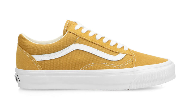 Vans Old Skool sneakers with a classic canvas or leather upper, signature waffle sole, and iconic design.