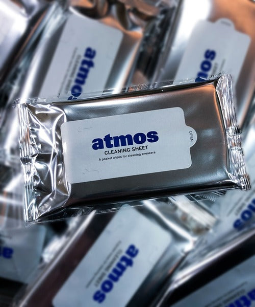 Atmos (Care) Cleaning Sheet - Compact and Convenient Shoe Cleaning Solution with Water-Repellent Function