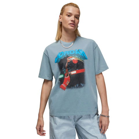 JORDAN  BRAND WMNS J SS GF HRTG TEE
