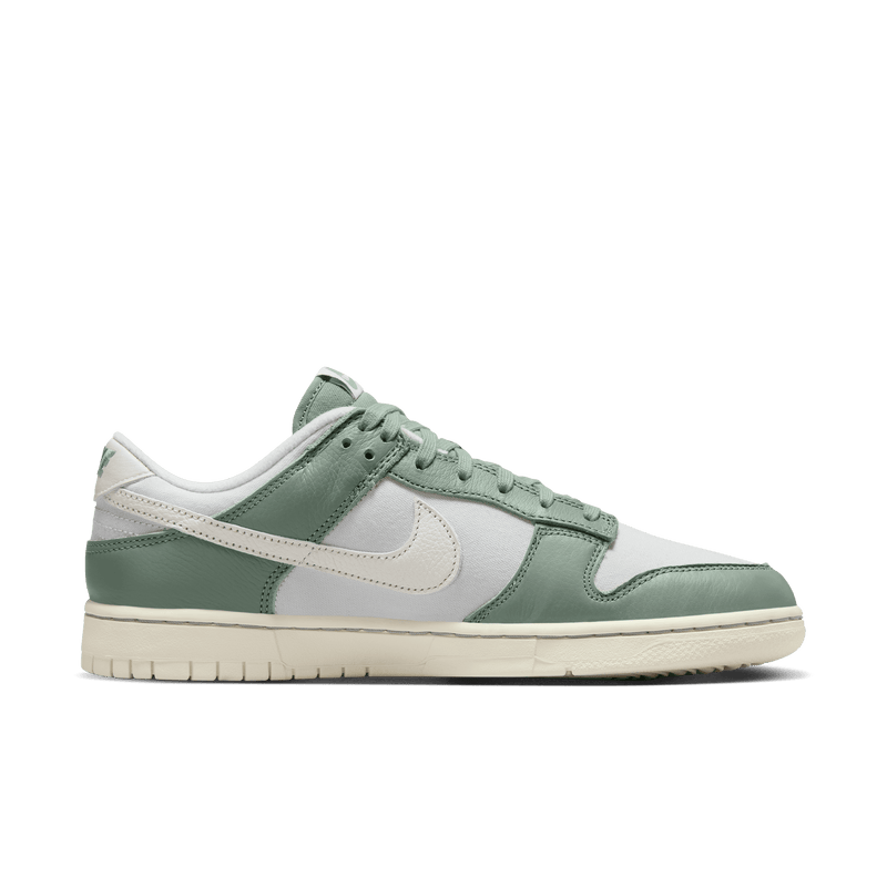 Nike Dunk Low Retro PRM shoe in MICA GREEN/SAIL-PHOTON DUST