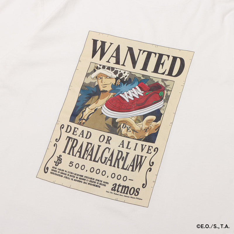 Discover the captivating world of ONE PIECE with ATMOS ÌÑ ONE PIECE Wanted Poster T-Shirts. Embrace the spirit of adventure and showcase your love for the iconic manga series.