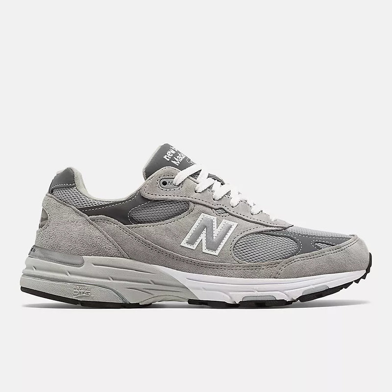 New Balance Made in US 993, featuring responsive cushioning and premium materials, combining superior comfort with classic style for running or all-day wear.